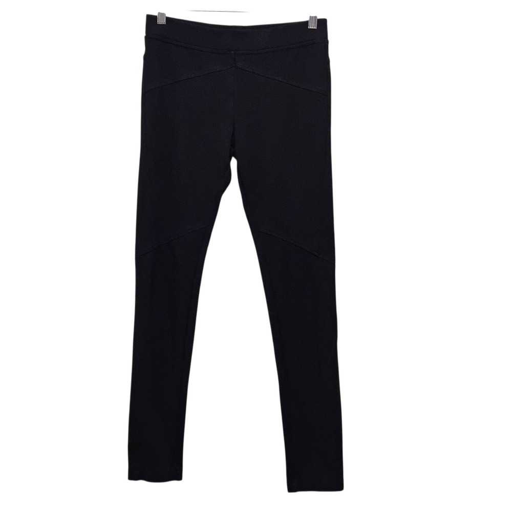 Hale Bob Black Solid‎ Knit Pull On Pants Women's Size M Stretchy